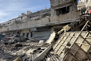 Şam'da savaş kalıntıları kaldırılıyor