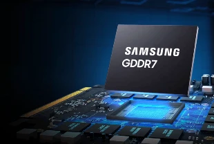 Samsung, 24 GB GDDR7 bellek yongalarının seri üretimine başladı