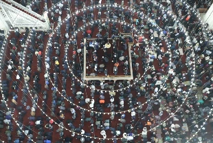 Selimiye Camisi'nde teravih yoğunluğu yaşandı