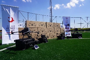 Sınır güvenliği için termal kameralı 391 dron envantere alındı