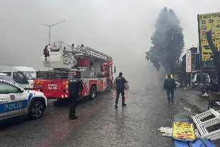 SON DAKİKA | Başakşehir'de sanayi sitesinde yangın çıktı! İlk müdahale geldi