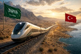 Suudi Arabistan tarih verdi! Demiryolu fizibilite çalışması yıl sonu bitecek