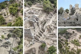Syedra Antik Kenti'nde 1800 yıllık stadyum gün yüzüne çıkarıldı