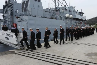 TCG Amasra mayın gemisi yeni görevine hazırlanıyor