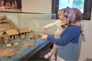Tekkeköy Mağaraları Arkeoloji Vadisi bayramda vatandaşların buluşma noktası oldu