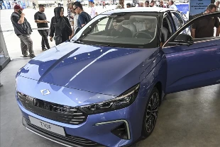 TEKNOFEST'te Togg'un yeni modeli T10F'e vatandaşlardan yoğun ilgi