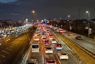 TEM Otoyolu'nda çalışma sürüyor!