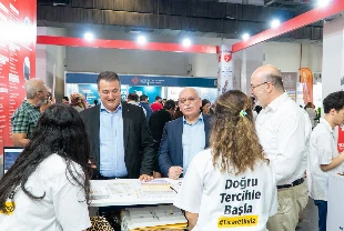 Tercih fuarında büyük ilgi