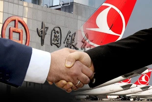 THY, Bank of China'dan 5 yıl vadeli 2,9 milyar yuan finansman sağladı!