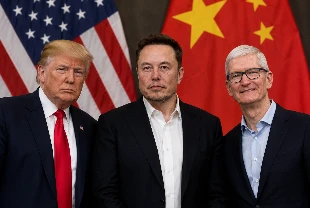 Trump'ın Çin'e götüreceği heyet belli oldu! Musk ve Cook'ta yer alıyor
