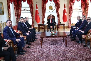 Türk Devletleri Teşkilatı İstanbul’da toplandı: Erdoğan heyeti kabul etti