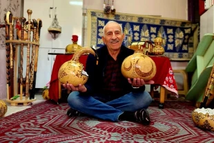 Türk kültürüne ait motifler, Hasan ustanın 29 yıllık emeğine ilham veriyor