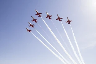 Türk yıldızları 1 Kasım'da Tekirdağ'da