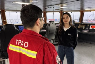 Türkiye’nin enerji araştırmalarında kadın imzası: Oruç Reis’te görev yapıyor