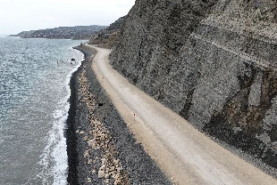 Uçmakdere yolu 1,5 ay sonra trafiğe açıldı