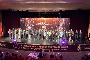 Uluslararası Akdeniz Tiyatro Ödülleri sahiplerini buldu