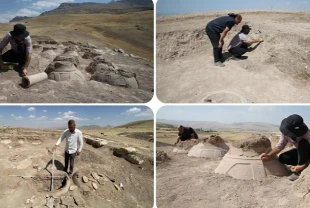 Van'daki Kevenli Kalesi kalıntısında çivi yazılı 76 pithos ortaya çıkarıldı