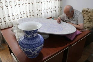 Yaşayan İnsan Hazinesi Ödülü sahibi çini sanatçısı Hamza Üstünkaya vefat etti