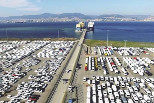 Yılın ilk çeyreğinde 200 bini aşkın otomotiv ihraç edildi