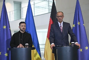 Zelenskiy ve Merz Berlin’de buluştu! Toplantıdan net mesaj: Kuzey Akım-2 açılmayacak