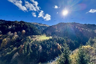 Zigana Dağı son baharla renklendi