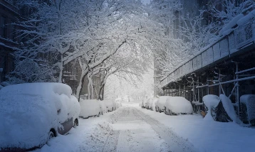 ABD'de kar fırtınası: Hayat durma noktasına geldi