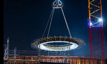 Akkuyu'da kritik bileşen monte edildi: Nükleer enerjiye bir adım daha