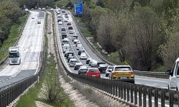 Bayram dönüşü yollarda başladı: Tekirdağ-İstanbul yolunda yoğunluk