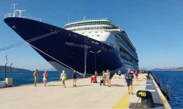 Bodrum’a kruvaziyer akını: 1752 turist geldi