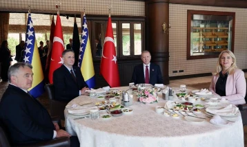 Erdoğan, Bosna Hersek Devlet Başkanlığı Konseyi üyelerini ağırladı