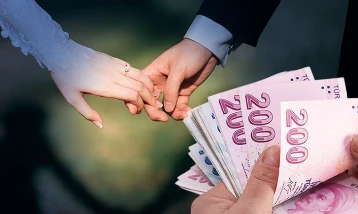 Evlilik yolundaki gençlere destek: 1 milyar 52 milyon lira ödeme