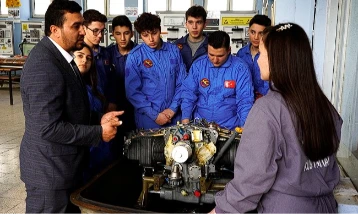 Geleceğin uçak teknisyenleri bu okulda yetişiyor