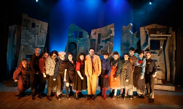 Gergedanlar oyunu AKM'de seyirci karşısına çıktı