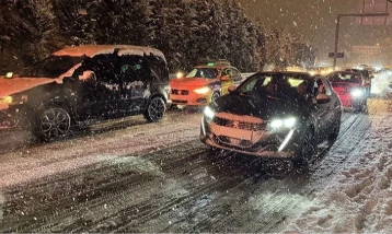 İstanbul’da 2026’nın ilk saatlerinde kar etkili oldu