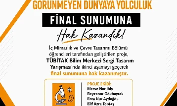 ‘Mikro Evren Tüneli’ TÜBİTAK finalinde