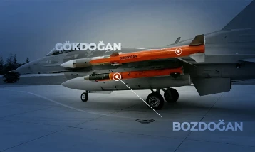 Milli hava hava füzelerinden harp başlıklı test atışında tam isabet