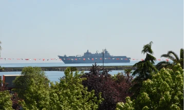TCG Anadolu gençlerle Samsun'a ulaştı