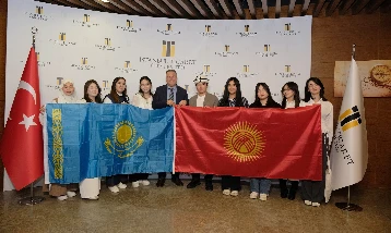 Orhun değişim programı öğrencileri bir araya geldi