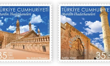 PTT Mardin İbadethaneleri için anma pulu çıkardı!