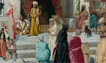 Osman Hamdi Bey’in 'Cami Kapısında' tablosu satışa çıkıyor