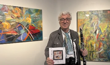 Ses ve Renkle Sanatta 50 Yıl sergisi, AKM'de açıldı