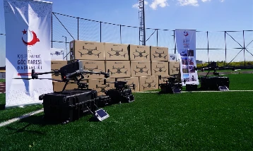 Sınır güvenliği için termal kameralı 391 dron envantere alındı