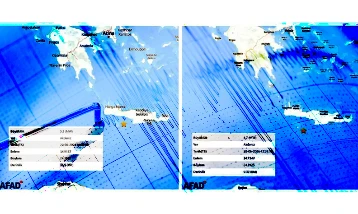 Akdeniz’de önce 4.7 sonra 5.3 büyüklüğünde deprem!