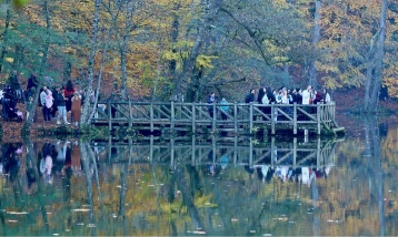 Yedigöller'de ziyaretçi yoğunluğu