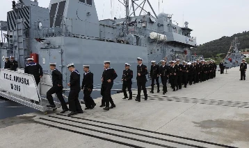 TCG Amasra mayın gemisi yeni görevine hazırlanıyor