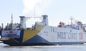 Türk Kızılay’ın 21. İyilik Gemisi Gazze için Mısır’a ulaştı
