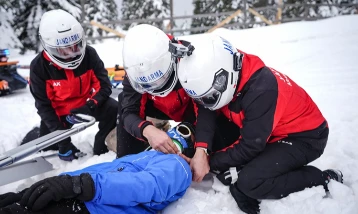 Uludağ'da JAK timinden bu sezon 1180 olaya müdahale