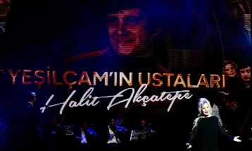 'Yeşilçam Ustalarına Saygı' serisi: Halit Akçatepe AKM'de anıldı