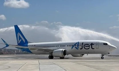 AJet filosuna yeni Boeing 737-8 MAX katıldı