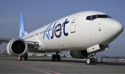 AJet'in yeni uçağı Boeing 737-8 MAX İstanbul'a geldi